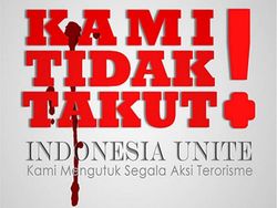 Gambar Pengobar Semangat Lawan Teroris Banjir di Medsos