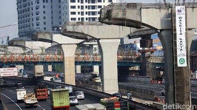 Jelang Puasa, Begini Progres Proyek Tol Layang Jakarta-Cikampek