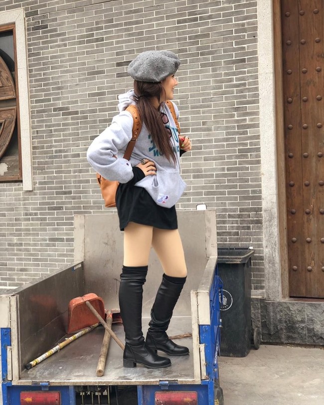 Selain paras wajahnya yang menawan, tubuh Baipai yang indah ini pun membuat dirinya banyak dikagumi Foto: Instagram