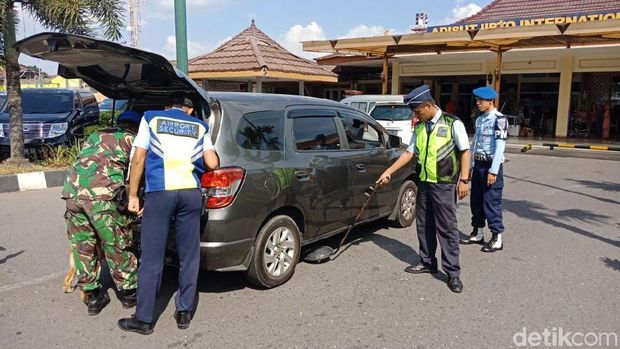 Pengamanan Berlapis di Bandara Adisutjipto Libatkan Paskhas TNI AU