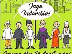 Gambar Pengobar Semangat Lawan Teroris Banjir di Medsos