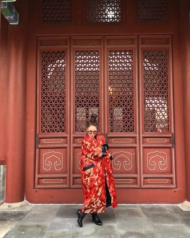 Bagaimana menurutmu dengan penampilan memesona Baipai yang ini? Foto: Instagram