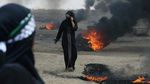 Potret Aksi Warga Palestina Protes Kedubes AS di Yerusalem