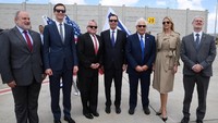 Pembukaan Kedubes AS di Yerusalem dijadwalkan akan digelar pada 14 Mei waktu setempat. Foto: Courtesy David Azagury/U.S. Embassy Tel Aviv/Handout via REUTERS