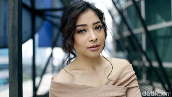 Nikita Willy saat berkunjung ke kantor detikcom.