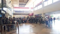 Suasana di Bandara Juanda terlihat normal dan aktivitas penerbangan berlangsung seperti biasa (Shinta Angriyana/detikTravel)
