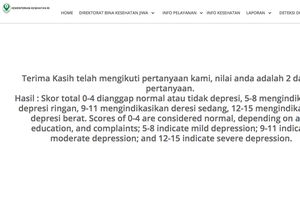 Apakah Kamu Depresi? Cek dengan Tes Ini