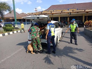 Pengamanan Berlapis di Bandara Adisutjipto Libatkan Paskhas TNI AU
