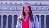 Mantan penyanyi cilik Tasya Kamila menempuh pendidikan di jurusan jurusan Master of Public Administration, Columbia University dengan beasiswa LPDP (Lembaga Pengelola Dana Pendidikan) penuh selama pendidikan. Foto: Tasya Kamila (Instagram).