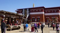 Inilah Zhenbeibu China Western Film Studio, sekitar 35 kilometer di sebelah barat Kota Yinchuan, China. Tempat ini menjadi lokasi syuting lebih dari 200 judul film di China. (Wahyu/detikTravel)