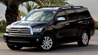 SUV Toyota Sequoia ini dibeli seharga 30.000 poundsterling. Istimewa/Dailymail.