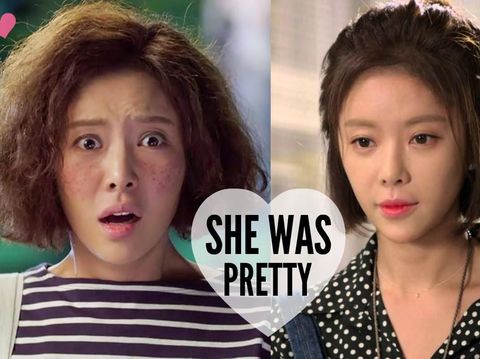 Ilustrasi penampilan wanita pakai dan tanpa makeup