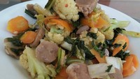 Ada lagi nih netizen yang pamer cap cay buatannya. @rika.rrmhwti masak cap cay saat sedang libur. Foto: Istimewa