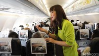 Ada juga motif Gurdo Aji, yang sesuai dengan visi Citilink yang terbang tinggi (Citilink)
