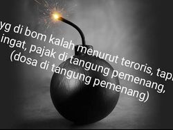 Gambar Pengobar Semangat Lawan Teroris Banjir di Medsos