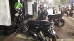 Potret Motor yang Digunakan Orang Mencurigakan di Depan Mabes TNI AD