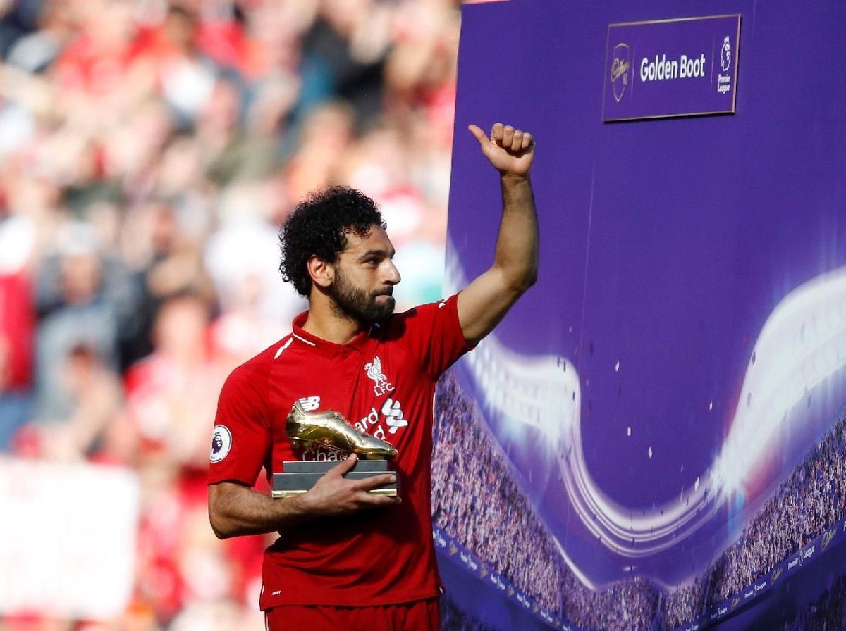 Pemain Liverpool Mohamed Salah. (Foto: Phil Noble/Reuters)
