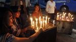 Aksi Lilin GAMKI untuk Korban Bom Surabaya