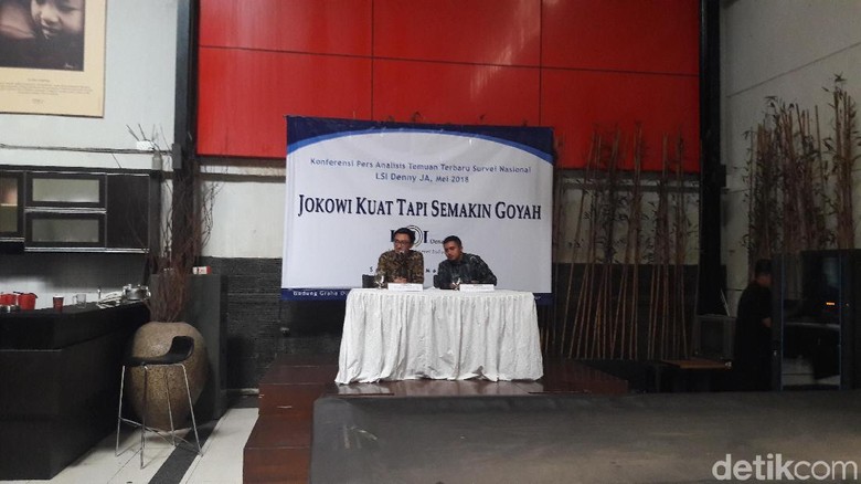 LSI: Jokowi Bisa Kalah Kalau SBY-Prabowo-Gatot Bersatu LSI: Jokowi Bisa Kalah Kalau SBY-Prabowo-Gatot Bersatu