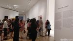 Ribuan Pengunjung Padati Pameran Yayoi Kusama di Jakarta