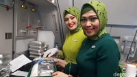 Seragam ini mulai digunakan oleh pramugari tanggal 14 Mei 2018 kemarin (Shinta/detikTravel)