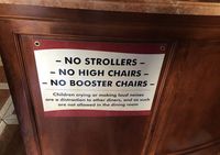 Waduh! Restoran Ini Tak Siapkan Kursi Khusus Anak dan Larang Anak Menangis