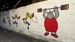 Mural Asian Games 2018 Percantik Kawasan Jati Padang