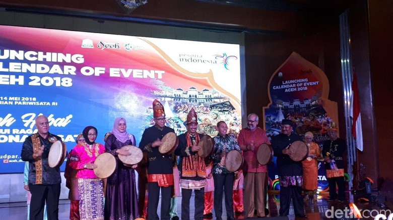 Launching Calender of Event Aceh 2018 (Afif Farhan/detikTravel) Launching Calender of Event Aceh 2018 (Afif Farhan/detikTravel)