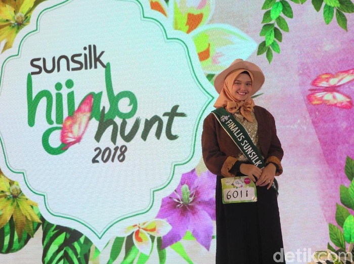 Sabine Fatimah finalis Sunsilk Hijab Hunt 2018. Foto: Hestianingsih/Wolipop Sabine Fatimah finalis Sunsilk Hijab Hunt 2018. Foto: Hestianingsih/Wolipop