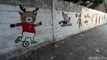 Mural Asian Games 2018 Percantik Kawasan Jati Padang