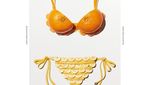 Keren! 9 Pixel Gambar Buah dan Bikini  Ini Terbuat dari Potongan Buah