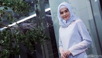 Cut Meyriska saat ditemui di kawasan Senayan, Jakarta Pusat pada Senin (14/5) lalu.