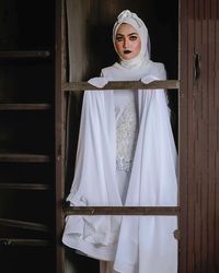 Setelah Hijab Pocong Jadi Viral Kini Ada Hijab Pengantin Seram