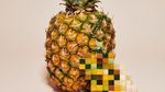 Keren! 9 Pixel Gambar Buah dan Bikini  Ini Terbuat dari Potongan Buah
