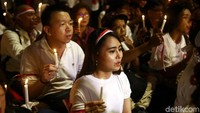 Doa bersama ini dilakukan oleh Forum Indonesia Guyub.