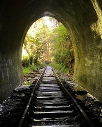 Terowongan ini dulunya bekas jalan kereta api (randomphotohouse/Instagram)