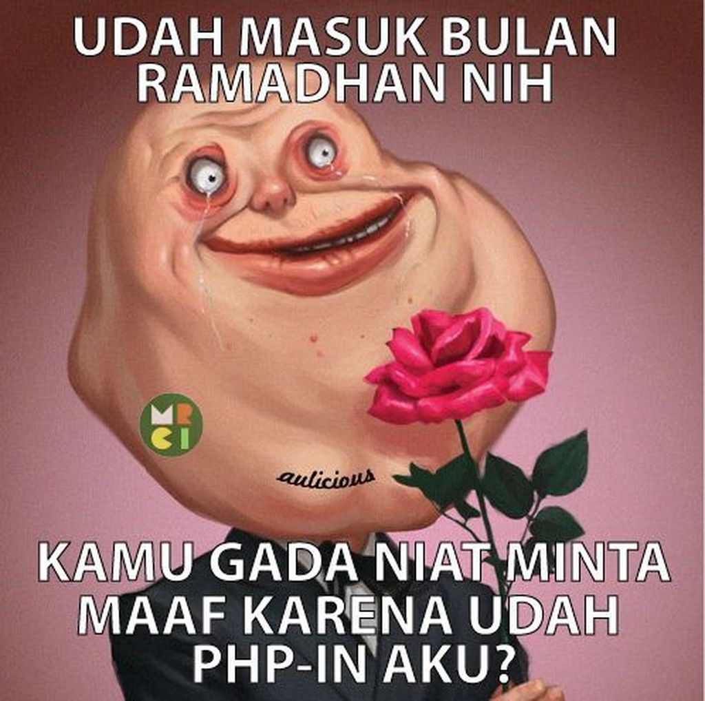 Meme Minta Maaf Jelang Ramadan yang Menghibur