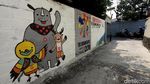 Mural Asian Games 2018 Percantik Kawasan Jati Padang