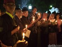Bersatu Lawan Teroris, Warga Cirebon Gelar Aksi 'Jaga Indonesia'