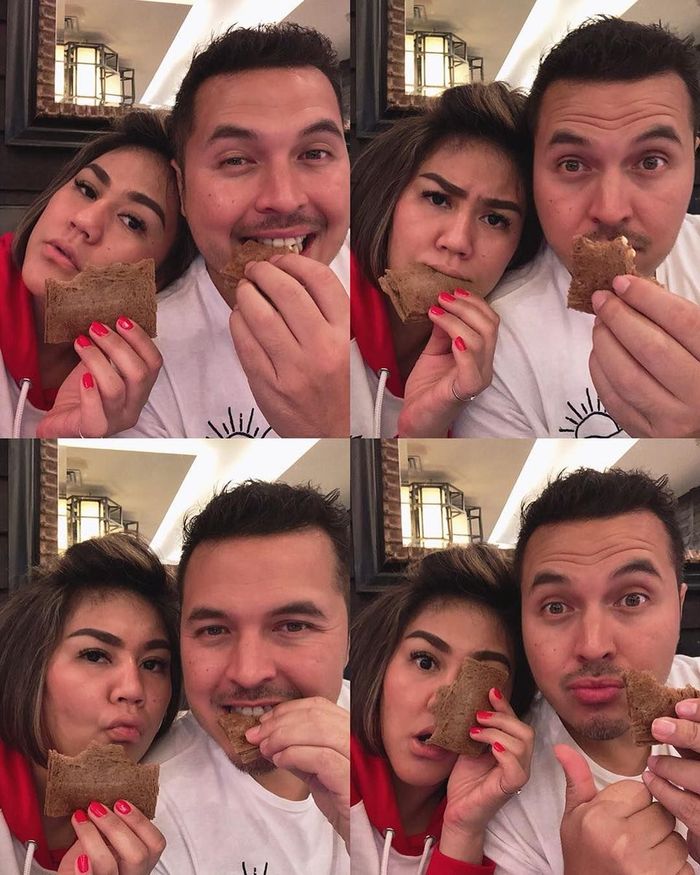 Begini Gaya Pereli Rifat Sungkar Saat Makan Bareng Istri dan Keluarganya