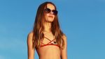 Foto: Si Gadis Cilik Tercantik Sedunia Itu Suka ke Pantai