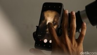 Hasil pantauan dapat dilihat menggunakan smartphone.