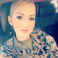 Kini Rianna menjabat sebagai kepala logistik di Depot Perekrutan Korps Marinir Pulau Parris, Carolina Selatan, Amerika Serikat. Foto: Instagram