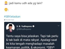 Deretan Pertanyaan Kocak Netizen Minta #SBYJelaskan