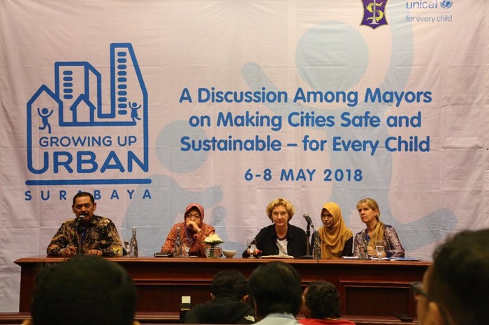 UNICEF Bersama Wali Kota Risma Rumuskan Kota Ramah Anak Dunia