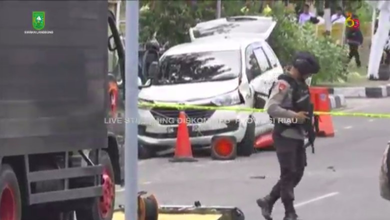 Rangkaian Kabel yang Dililitkan di Tubuh Teroris Riau Kamuflase Rangkaian Kabel yang Dililitkan di Tubuh Teroris Riau Kamuflase