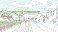 Salah satu perusahaan lokal di Distrik Camden melakukan penggalangan dana untuk mengubah jalur kereta layang sepanjang 800 meter ini menjadi taman terbuka. Inhabitat/Istimewa.