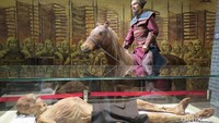 Sosok mumi yang terkenal untuk bangsa China adalah Zhang Xiong, utusan Kaisar Wu Di dari Dinasti Han. Dia bertualang dari China ke Eropa dan merintis Jalur Sutra (Fitraya/detikTravel)
