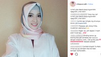 Banyak pujian positif yang ia dapatkan, Chika pun di doakan cepat -cepat mengenakannya. Foto: Dok. Instagram/chikajessica88