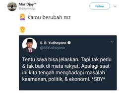 Deretan Pertanyaan Kocak Netizen Minta #SBYJelaskan
